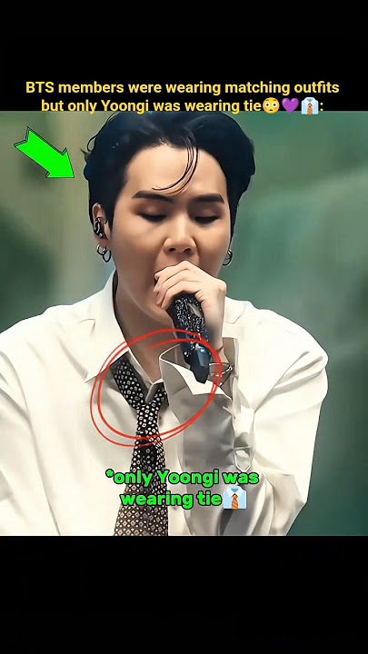 only Yoongi was wearing different shirt😳👔 #bts #kpop #suga #viral #shorts