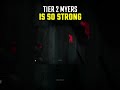 Tier 2 Myers is Stronger than you think  #dbd #dbdbuild #dbdmyers #dbdshorts #dbdclips