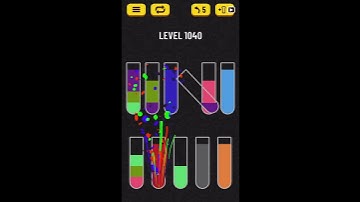 Water Sort Puzzle Level 1040