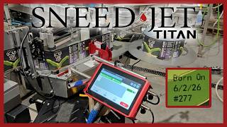 SNEED-JET® Titan Printing Date and Lot Codes on Kombucha Labels