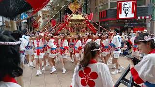 Tenjin-Matsuri At Tenjinbashisuji 6Chome Osaka. 19.10.2025