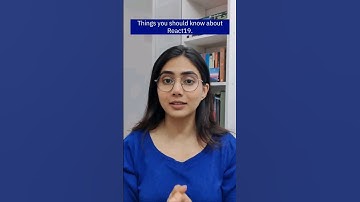 React 19 updates #react19 #react #coding #webdevelopment #codclips #web
