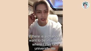 Jun wants to be in University K-drama (K-drama industry please make that happen)