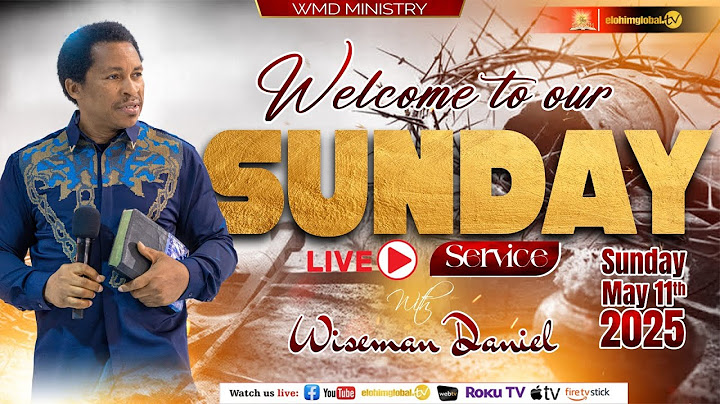 ELOHIM SUNDAY LIVE 🔴 SERVICE 11TH MAY 2025 WITH WISEMAN DANIEL AT THE NEW SITE.