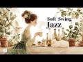 Quiet Morning Cafe Jazz ☕ Relaxing 1950s Home Café Playlist | Golden Window Light