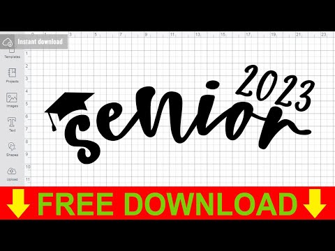 Senior 23 Svg Free Cut Files for Cricut Instant Download