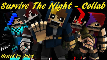 "Survive The Night" | Minecraft / FNaF | Song by MandoPony | Collab hosted by J NICK