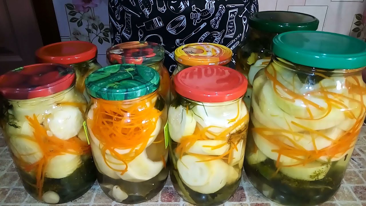 кабачки маринованные на зиму вкусные. кабачки на зиму заготовки без стерилизации. маринованные кабачки без стерилизации. из кабачков на зиму простой рецепт без стерилизации. маринованные кабачки без стерилизации.