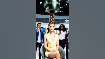 Dubai’s AI SALON POD Will Blow Your Mind😱Braiding & Coloring Robot 2.0🤖Future Is Here! #dubaitech