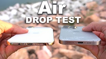 iPhone Air DROP TEST & Bend Test VS iPhone 15 Pro (Is Ceramic Shield 2 ACTUALLY More Durable)