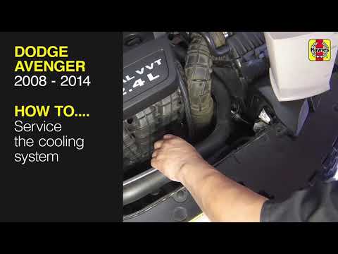 How to Service the cooling system on the Dodge Avenger 2008 - 2014