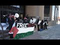 Protest at Casper  Business Center