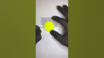 Spacetime tells matter how to move; matter tells spacetime how to curve 🪩 #abstractart #shorts #art