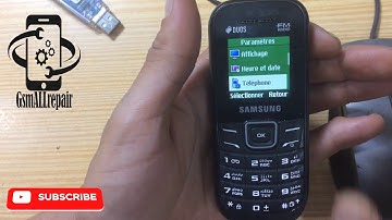 ADD OR REMOVE A NUMBER FROM BLACK LIST SAMSUNG E1205Y B110E, E1200, B310E, B313E.