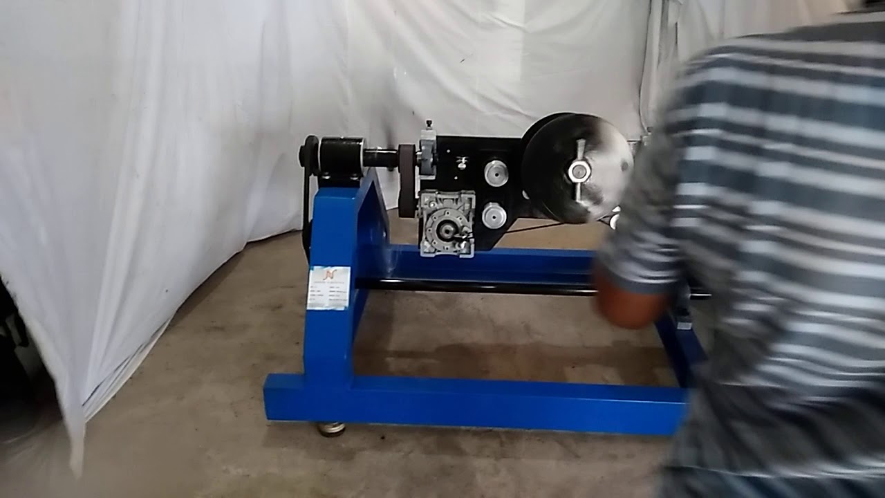 Cotton Rope Machine Small cotton rope making machine - YouTube