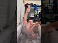 Who’s bigger?  #icebath #satisfying #asmr #motivation