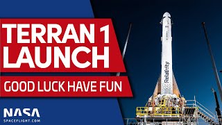 SCRUB: Relativity Space launches First Terran 1 Rocket