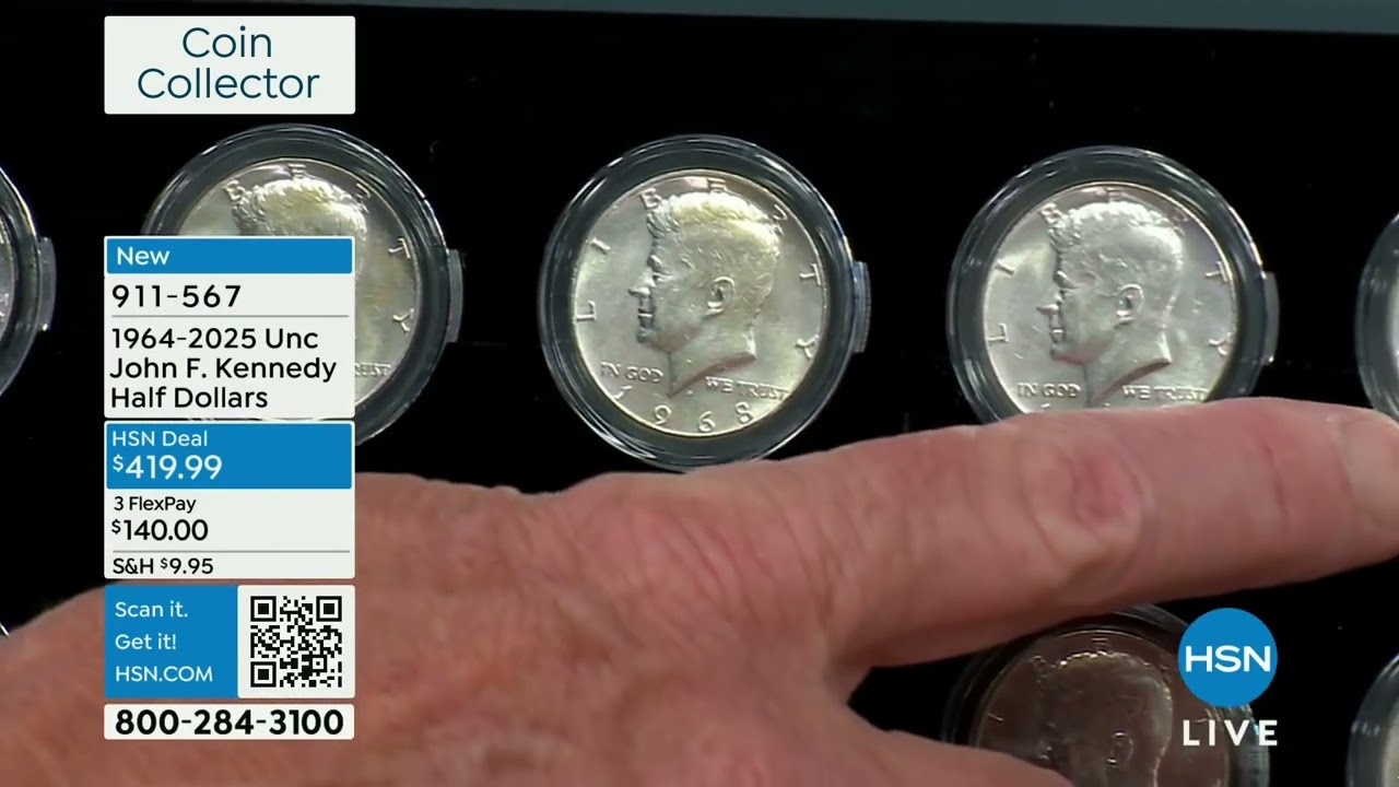 19642025 Uncirculated John F. Kennedy (JFK) Half Dollar