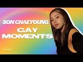 twice's chaeyoung - gay moments (yes another one)