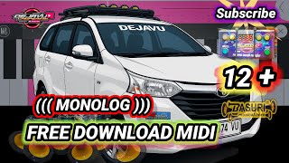 SH4RE SAMPLE TELOLET BASURI MONOLOG ~ 12 KNOT FREE DOWNLOAD MIDI