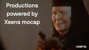 🎥 Productions powered by Xsens mocap