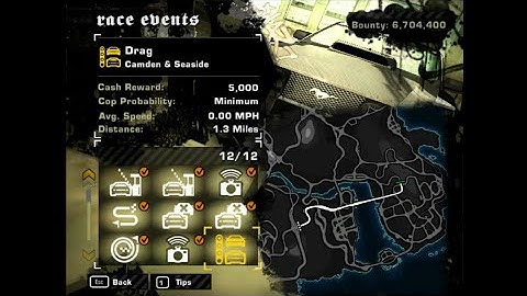 Drag Race - Camden&Seaside - NFSMW - Blacklist#2 - Race Events-Bull Aka Toru Sato - Ford Mustang GT🔥