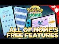 All FREE Features of Pokemon Home in Detail!