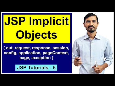 #15 Implicit Objects in JSP || Servlet and JSP Tutorial