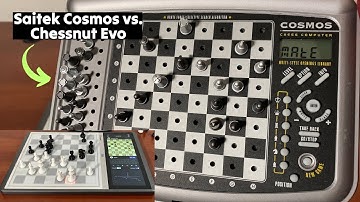 Chessnut EVO vs. Saitek Cosmos Travel Chess Computer ⭐ Gadgetify