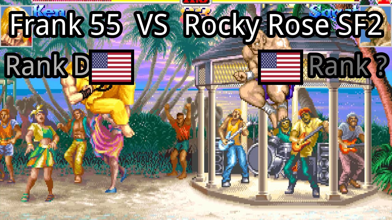 Super Street Fighter II X: Grand Master Challenge: Frank 55 (US, Rank D ...