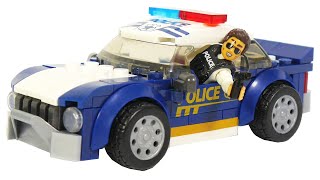 Build a Lego Police Car - MEGA CONTRUX GLK52 police car