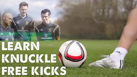 Learn Knuckle ball Free kicks with Gareth Bale, Co...