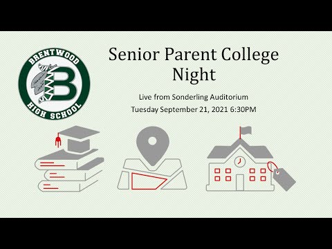 2021 Senior Parent College Night