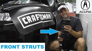 Acura TL Front Strut Replacement with Basic Hand Tools