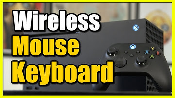 How to Connect Wireless Mouse & Keyboard to Xbox Series X|S (Bluetooth?)