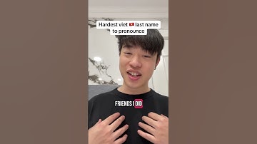 Hardest viet last name to pronounce #vietnam #asia #vietnamese