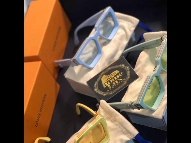 Louis Vuitton x Virgil Abloh Millionaire Sun Glasses 'Blue/Green