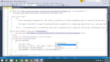 select menu on click without page load using knockoutJS (2/2) in ASP.NET MVC