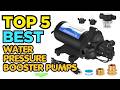 TOP 5: Best Water Pressure Booster Pumps