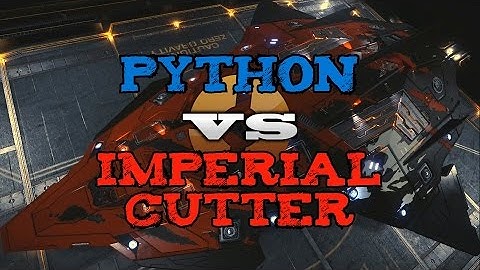 Python vs Imperial Cutter PvP - Elite Dangerous