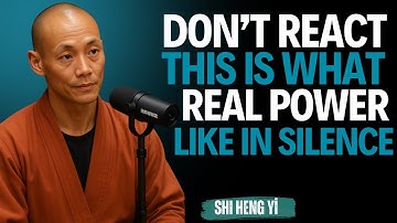 Don’t React — This Is What Real Power Looks Like in Silence || Shi Heng Yi || Master Motivation