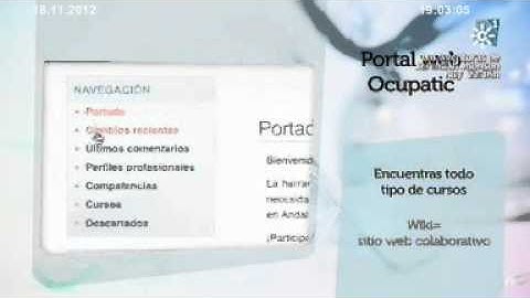 Andalucía.es:www.ocupatic.fundacionava.org  Emitido el 18/11/2012