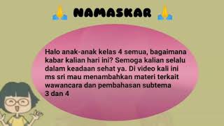 Pembahasan tema 9 kelas 4 sd (materi ...
