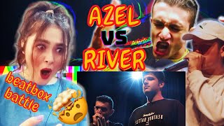 AZEL vs RIVER | Beatbox Battle 2019 | (REACTION) واکنش به بتل بیت باکس ازل و ریور?