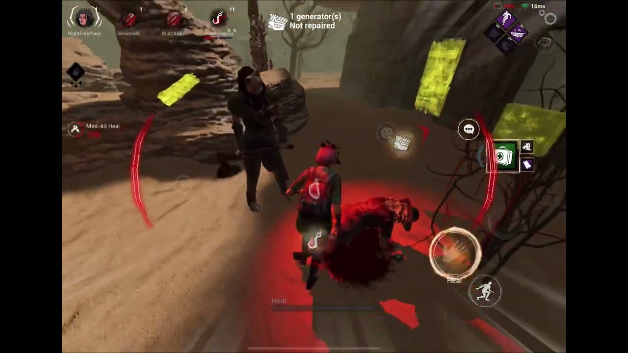 When you save 2 survivors at a time on DBD Mobile.