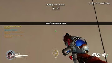 Mei glitch out of map(numbani)