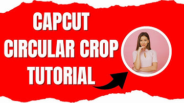CapCut PC Tutorial: How to Create a Circular Crop with a Border Effect #capcuttutorial #capcut