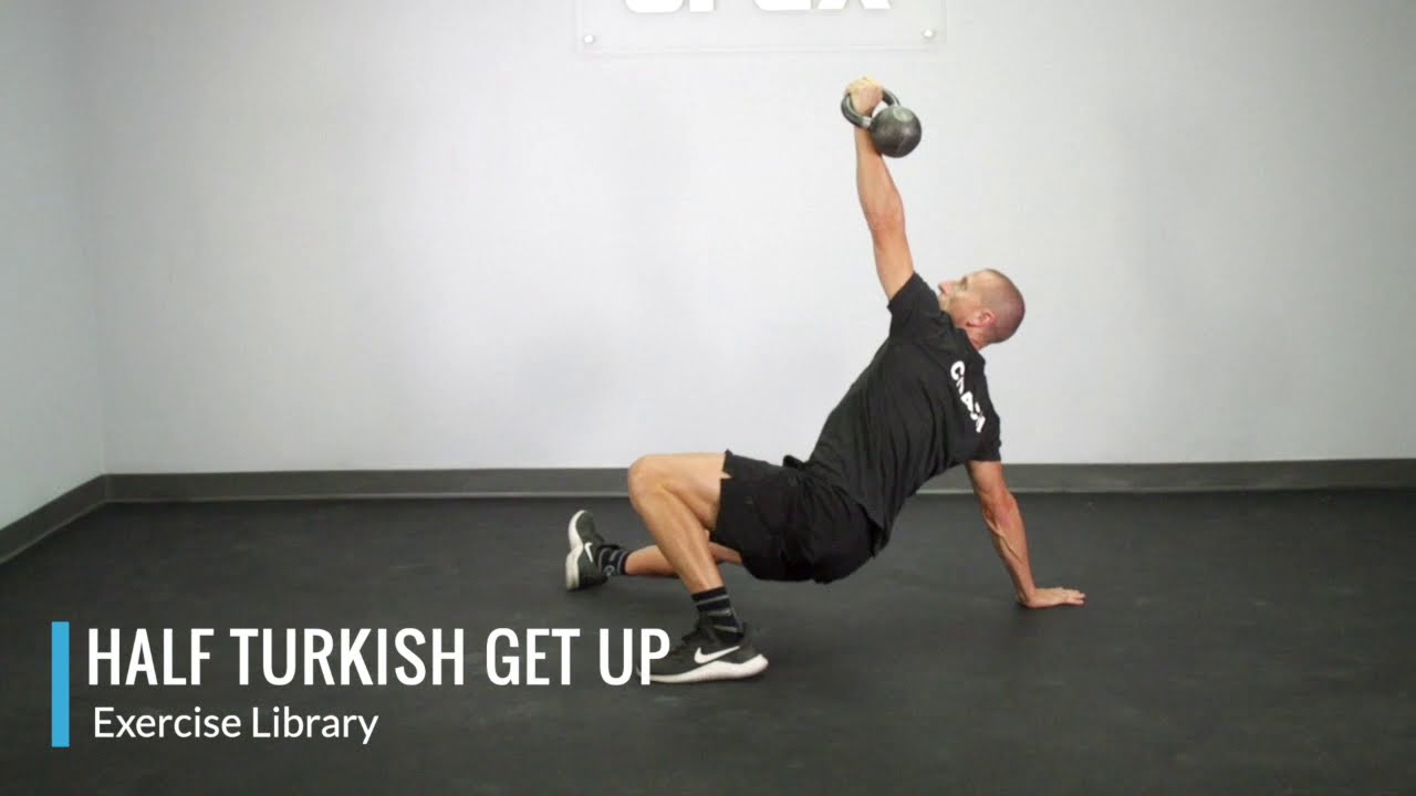 Half Turkish Get Up OPEX Exercise Library YouTube
