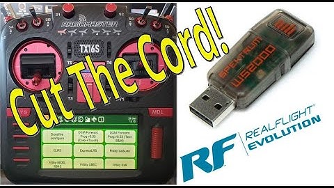 Spektrum WS2000 and RealFlight Evolution Transmitter Setup