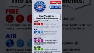 attract the zodiac elements #zodiac #astrology #astrologyvibes #zodiacsigns